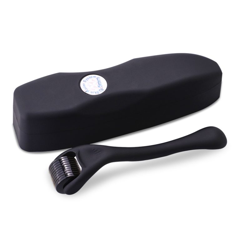 matte black derma roller